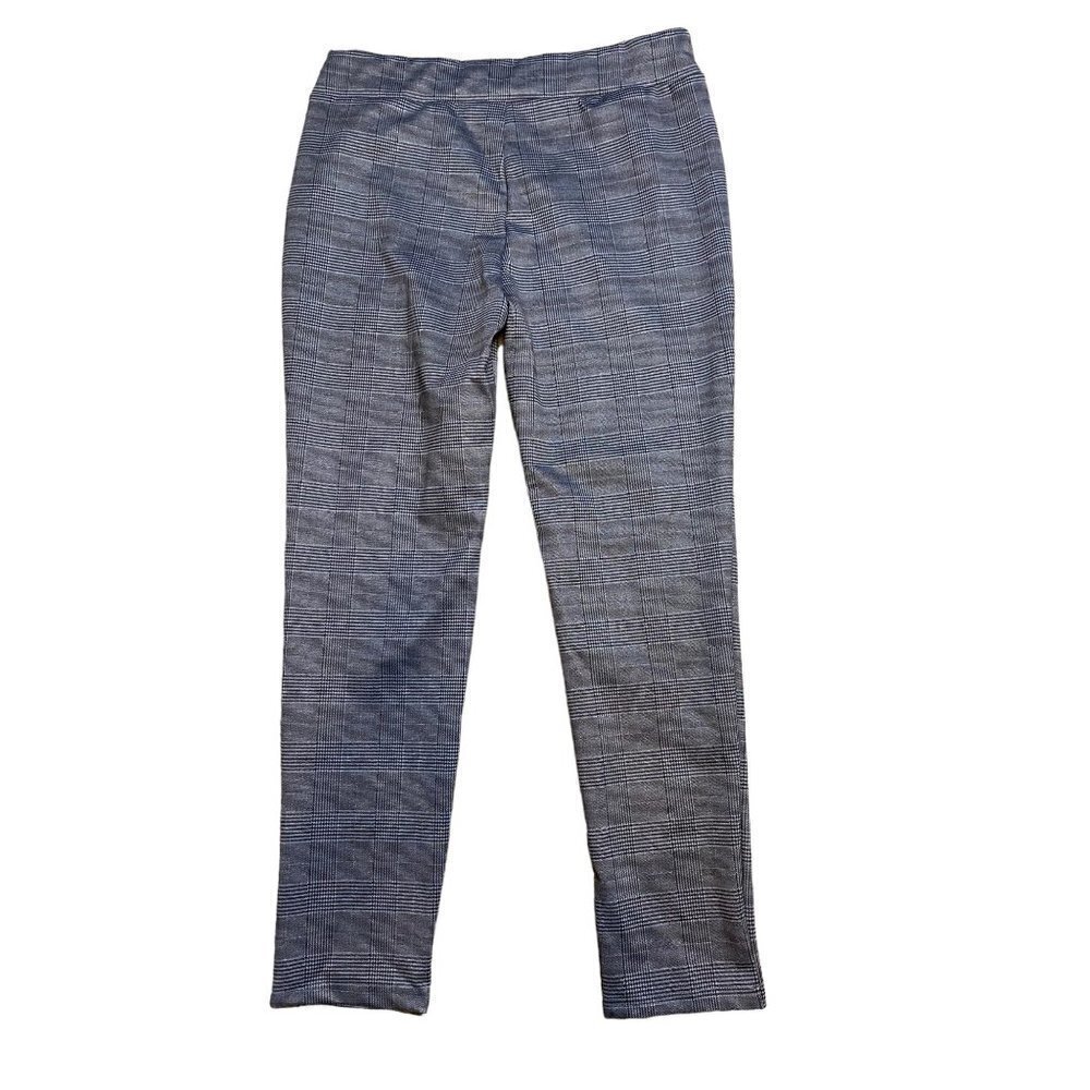 SweatyRocks Black White & Grey Plaid Pants Size XL - Picture 5 of 9